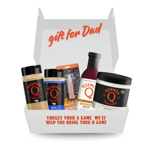 Miniatura 6 de Kosmos Q BBQ Box, Original Competition Barbecue Sauce Plus Dirty Bird & Honey KB Dry Rubs, Gift Set for Smoking & Grilling Chicken, Ribs, Pulled