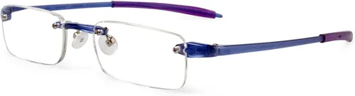 Visualites Gafas de lectura ligeras sin montura para hombres y mujeres - Modelo - VIS 1 Lavanda
