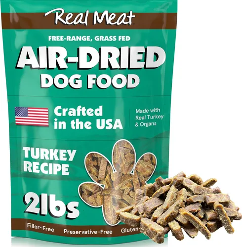 Miniatura 11 de TRMC Real Meat Alimento para Perros Secado al Aire con Carne de Res Real - Bolsa de 2 lb de Alimento para Perros Real Sin Cereales Elaborado