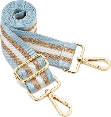 Miniatura 128 de ZOOEASS - Correa de repuesto para cartera, para colgar en el hombro o para cruzar, ancha y ajustable, de lona