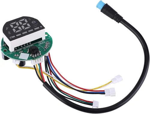 Dilwe Tablero de instrumentos de la placa de circuito, piezas de reparación de scooters eléctricos Tablero controlador para ES1 ES2 ES3 ES4 Scooter