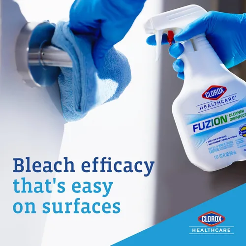 Miniatura 5 de Clorox Healthcare Fuzion - Spray desinfectante limpiador de 32 onzas, paquete de 9 unidades (el paquete puede variar)