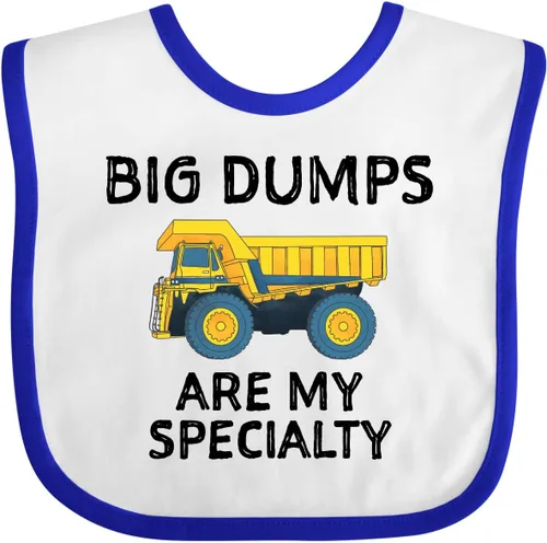 Miniatura 6 de inktastic Big Dumps Are My Specialty - Divertido y lindo babero para bebé