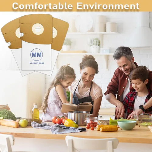 Miniatura 7 de Bolsas de vacío MM para envases Mighty Mite Eureka 3670, 3670M, 3670H, 3670G, 60295C, 60297A Mighty Mite, pieza # 60295, paquete de 8