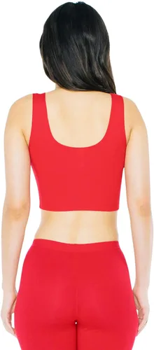 Miniatura 4 de American Apparel Camiseta corta sin mangas de algodón y elastano para mujer