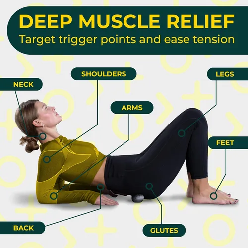 Miniatura 5 de Deep Recovery Bolas de fisioterapia muy firmes para liberación miofascial, punto gatillo, movilidad y yoga