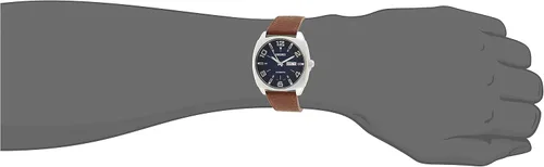 Miniatura 7 de Seiko Reloj Automático para Hombre - Serie Recraft - Correa de Cuero Marrón, Calendario Día/Fecha, Resistente al Agua 50m