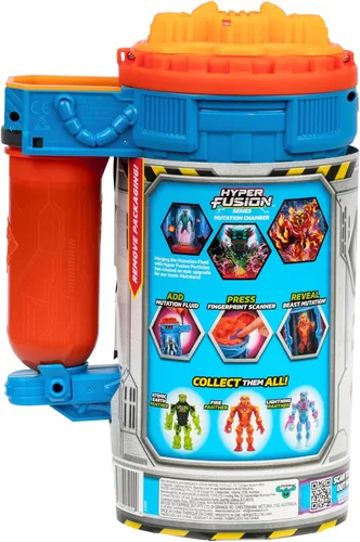 Miniatura 7 de MRBEAST LAB Mutadores Hyper Fusion, Experimenta y Crea la Pantera de Fuego, Añade Líquido de Mutación, Presiona el Escáner de Huellas Dactilares