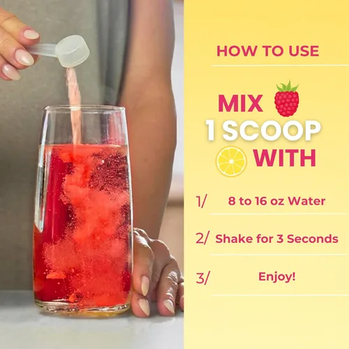Miniatura 5 de Loom Polvo de electrolitos para ayuno intermitente 0 azúcares, 0 carbohidratos, 0 calorías Vitaminas B para energía e hidratación Potasio