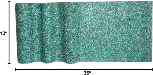 Miniatura 7 de Sparkles Home Camino de mesa luminoso con diamantes de imitación, resistente al calor, para comedor, antideslizante, decoración de mesa rústica
