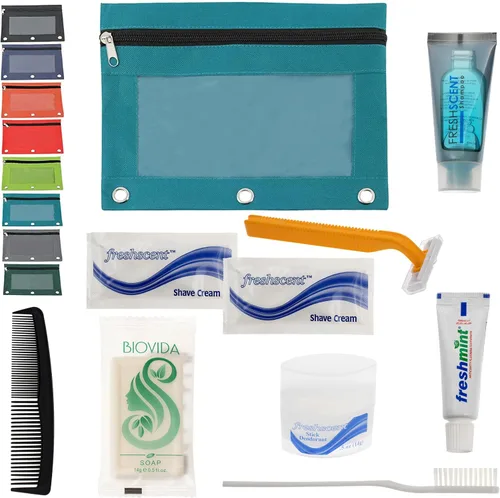 Miniatura 16 de Moda West 24 kits – Caja a granel de artículos de tocador de lujo al por mayor de artículos de tocador esenciales para hombres, mujeres, viajes