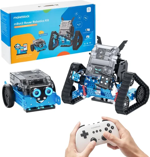 Miniatura 9 de Makeblock mBot2 Robot de Codificación para Niños, Soporte de Aprendizaje AI con Programación Scratch y Python, Kit de Robótica para Niños de 8 a 12