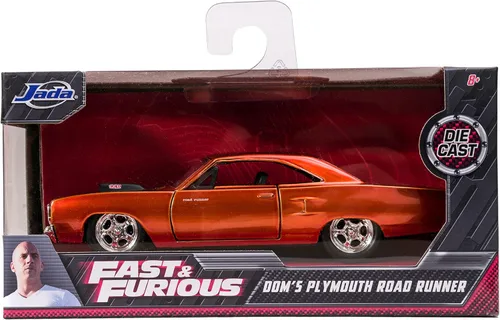 Miniatura 5 de Dom de 1970 Plymouth Road Runner Cobre "Fast & Furious 7" Película 1/32 by Jada 97128