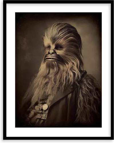 Miniatura 9 de Láminas de Arte de Retratos Victorianos de Star Wars - Impresión de Arte Fino Giclée Premium - Decoración de Pared Steampunk Estética, Póster Darth