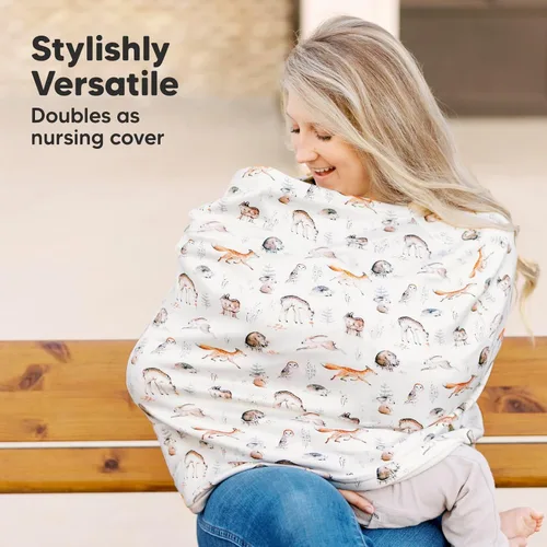 Miniatura 6 de KeaBabies Funda de asiento de automóvil de invierno para bebé, recién nacido, ajuste universal, fundas de asiento de automóvil para bebé, niña