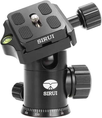 Miniatura 3 de Sirui E-10 Cabezal de bola de aluminio 1.142 in, máximo, negro, Belastbarkeit 17.6 lbs