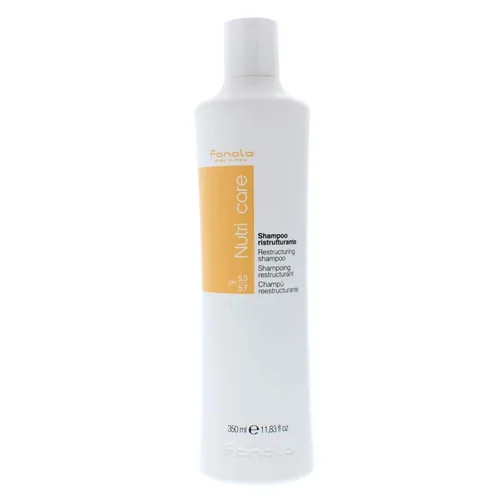 Fanola Champú para cabello reestructurante para mujeres y hombres, champú hidratante para cabello seco enriquecido con proteína de leche, fórmula