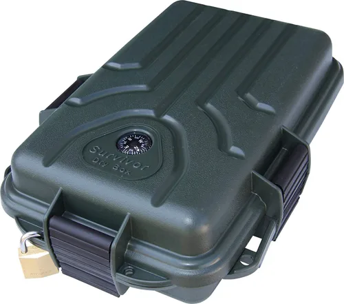 Miniatura 4 de Caja seca de supervivencia MTM con sello de junta tórica, tamaño pequeño, S Verde bosque