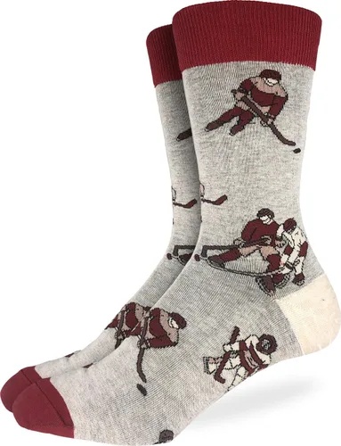 Good Luck Sock - Calcetines para hombres adultos con la bandera estadounidense y los presidentes