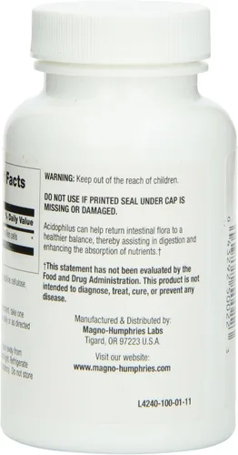 Miniatura 2 de Optimum Acidophilus Lactobacilli Capsules, 100