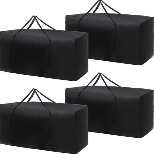 Miniatura 7 de Silkfly 2 bolsas de almacenamiento para cojines de patio de 68 pulgadas de largo x 30 pulgadas de ancho x 20 pulgadas de alto, bolsa