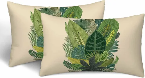 Miniatura 28 de Juego de 2 fundas de almohada de panal de abeja de 18 x 18 pulgadas, color amarillo miel, abstracto, fundas de almohada cuadradas de terciopelo