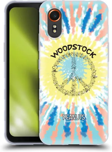 Miniatura 220 de Head Case Designs Funda de gel Woodstock 50th con licencia oficial de Peanuts Snoopy Guitar 1969 [protección de grado militar] compatible