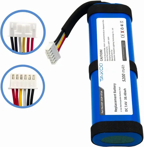 Miniatura 2 de Xtreme 3 - Batería de repuesto para batería Xtreme 3, batería de altavoz GSP-2S2P-XT3A con herramientas 5200mAH