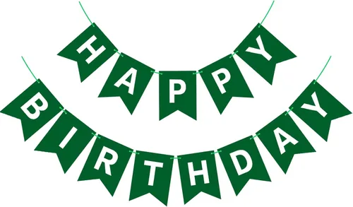 Miniatura 17 de Hooqict Cartel de feliz cumpleaños negro para telón de fondo, decoraciones de cumpleaños negras para hombres y mujeres, suministros de fiesta