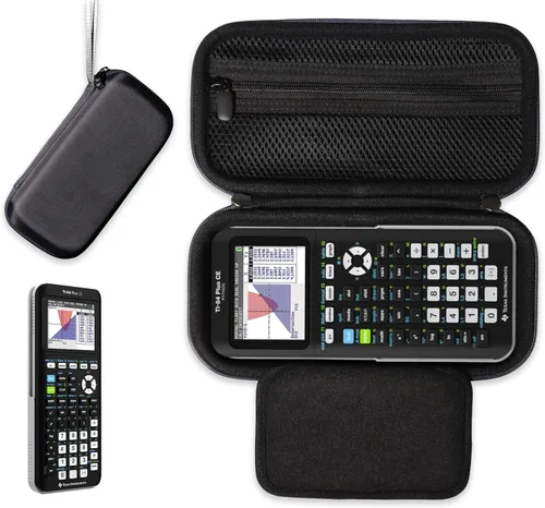 Miniatura 8 de Funda para calculadora gráfica para Texas Instruments TI84 Plus, TI84, TI83, TI89, TI-Nspire CXII/TI Nspire CX CAS/TI Nspire CX, bolsillo de malla