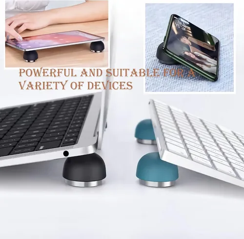 Miniatura 6 de Almohadilla de enfriamiento para laptop, soporte de enfriamiento magnético portátil para computadora portátil, pequeña bola enfriadora invisible