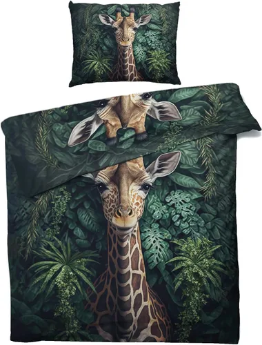 Miniatura 35 de Phoenix Funda de edredón tamaño King Juego de ropa de cama de pájaro de fantasía 3 piezas Funda de edredón con patrón de microfibra suave