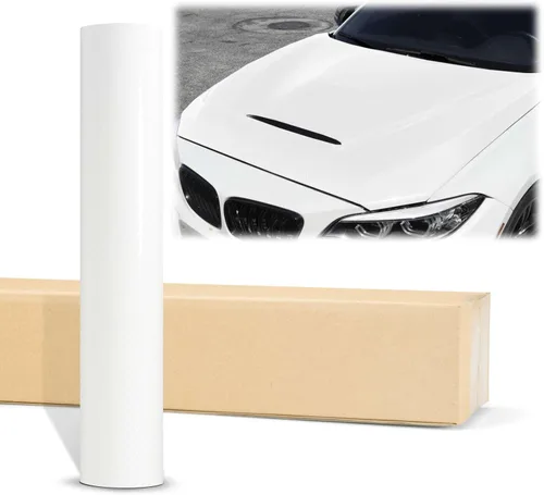 Miniatura 24 de EZAUTOWRAP - Adhesivo revestidor de vinilo muy brillante de fibra de carbono 7D prémium con juego de herramientas, lámina de calcomanía con Gris