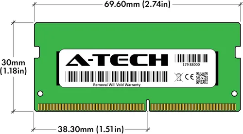 Miniatura 7 de A-Tech 8 GB de RAM para portátiles Acer Nitro 5 DDR4 2666MHz SODIMM PC4-21300 (PC4-2666V) módulo de actualización de memoria