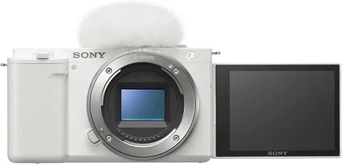 Miniatura 6 de Sony ZV-E10 Cámara de vlog con lente intercambiable sin espejo, color blanco, paquete con tarjeta SD de 64 GB, bolsa de hombro, micrófono, trípode