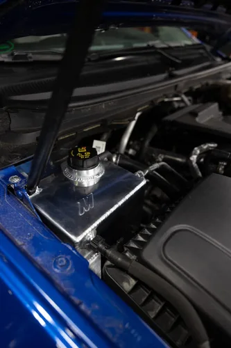 Miniatura 7 de Mishimoto Tanque de expansión de aluminio, se adapta a Ford Ranger 2019+, negro micro arrugas