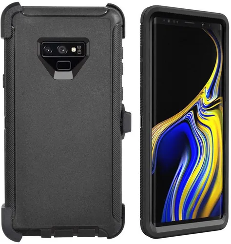 Miniatura 11 de HIQUE Defender - Funda para Samsung Galaxy Note 9, sin protector de pantalla, resistente, protección contra caídas, híbrida de poliuretano Azul