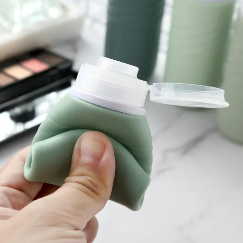 Miniatura 5 de Gemice Botellas de Viaje para Artículos de Aseo Personal, Aprobadas por la TSA, Botellas de Viaje Portátiles de 3oz, Envases de Tamaño de Viaje sin
