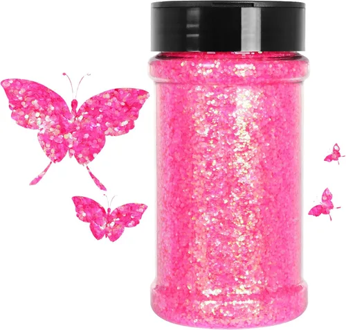 Miniatura 19 de Purpurina blanca ultrafina, 16 oz (1 lb), purpurina fina para manualidades de resina, uñas, vasos, slime, cosméticos y decoración de festivales