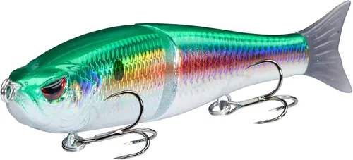 Miniatura 9 de Señuelos Bassdash SwimShad Glide articulados Swimbait Lubina Cachorro Salmón Trucha Almizclado Señuelo de Pesca Bajo Largemouth
