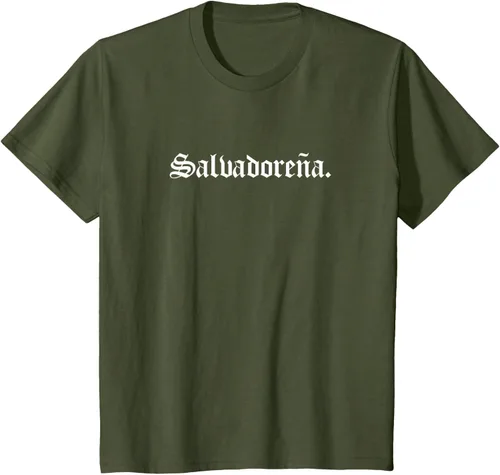 Miniatura 10 de Camiseta Salvadoreña Mujer, Negro