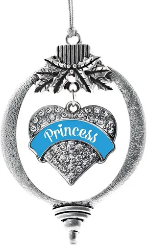 Miniatura 130 de Inspired Silver - Adorno con dije de hermana gemela - Adornos navideños de plata con circonitas cúbicas