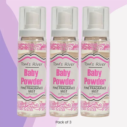 Miniatura 6 de Infinix Baby Fresh Powder - Fragancia fina en polvo, 2 onzas líquidas, paquete de 3, spray corporal para mujeres, perfume suave y duradero