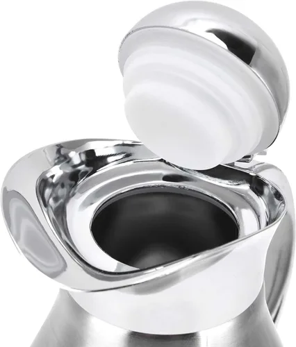 Miniatura 7 de Jarra térmica de café térmica, olla térmica aislada de acero inoxidable, frasco al vacío de doble pared, termo de café para café, agua caliente, té