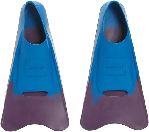 Miniatura 14 de Sporti Aletas de natación cortas para adultos y niños para natación en piscina, aletas flotantes para natación y snorkel, aletas de natación