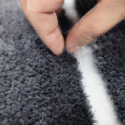 Miniatura 6 de Alfombras de pasillo de baño, de 54 x 21 pulgadas, suave y absorbente, de secado rápido, antideslizante, para ducha, bañera e inodoro, pasillo, 1