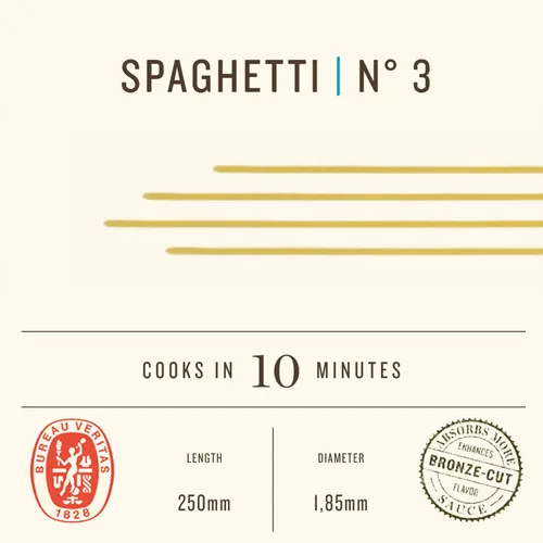 Miniatura 2 de Rummo Pasta espagueti sin gluten N.3 - Fideos de pasta de maíz y arroz, espaguetis GF, fideos finos de pasta, pasta italiana, 12 onzas (paquete de 1)