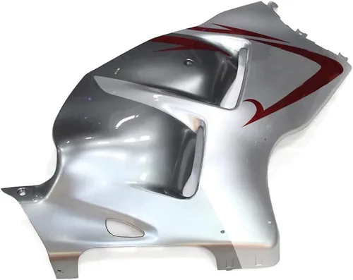 Miniatura 6 de FLPRO - Carenados completos de plástico ABS blanco plateado para Suzuki 1997-2007 GSXR1300 Hayabusa 1997 1998 99 00 2001 02 03 2004 05 2006 2007