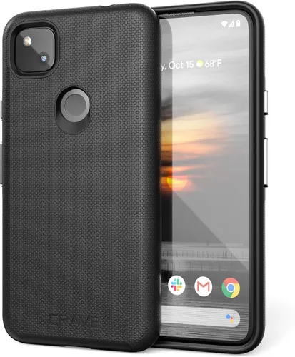 Miniatura 7 de Crave Dual Guard Pixel 4a - Funda para celular de doble protección para Google Pixel 4a Verde bosque