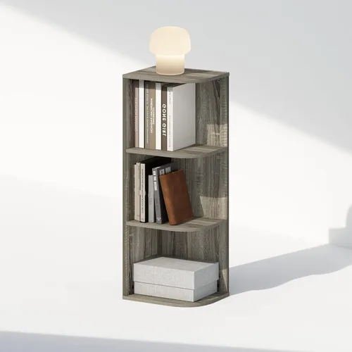 Miniatura 36 de Furinno Reed - Organizadores y almacenamiento de armario, organizador de armario de 5 niveles, estante abierto, para armario, dormitorio, sala